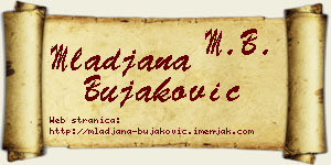 Mlađana Bujaković vizit kartica